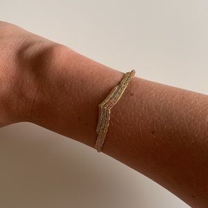 Tri Gold 14k Bracelet